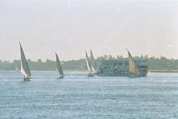 Felucca and River Cruiser, Nile